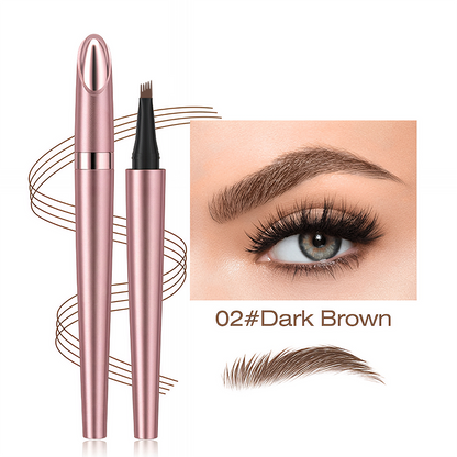 Long Lasting Waterproof Micro Fork Brow Pen