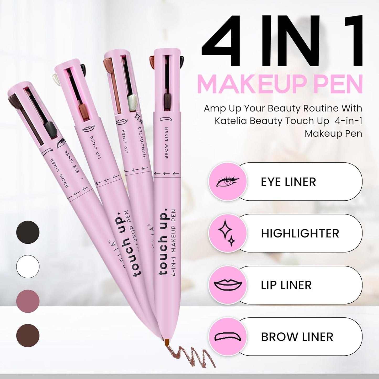 Verleni - 4 in 1 makeup pen