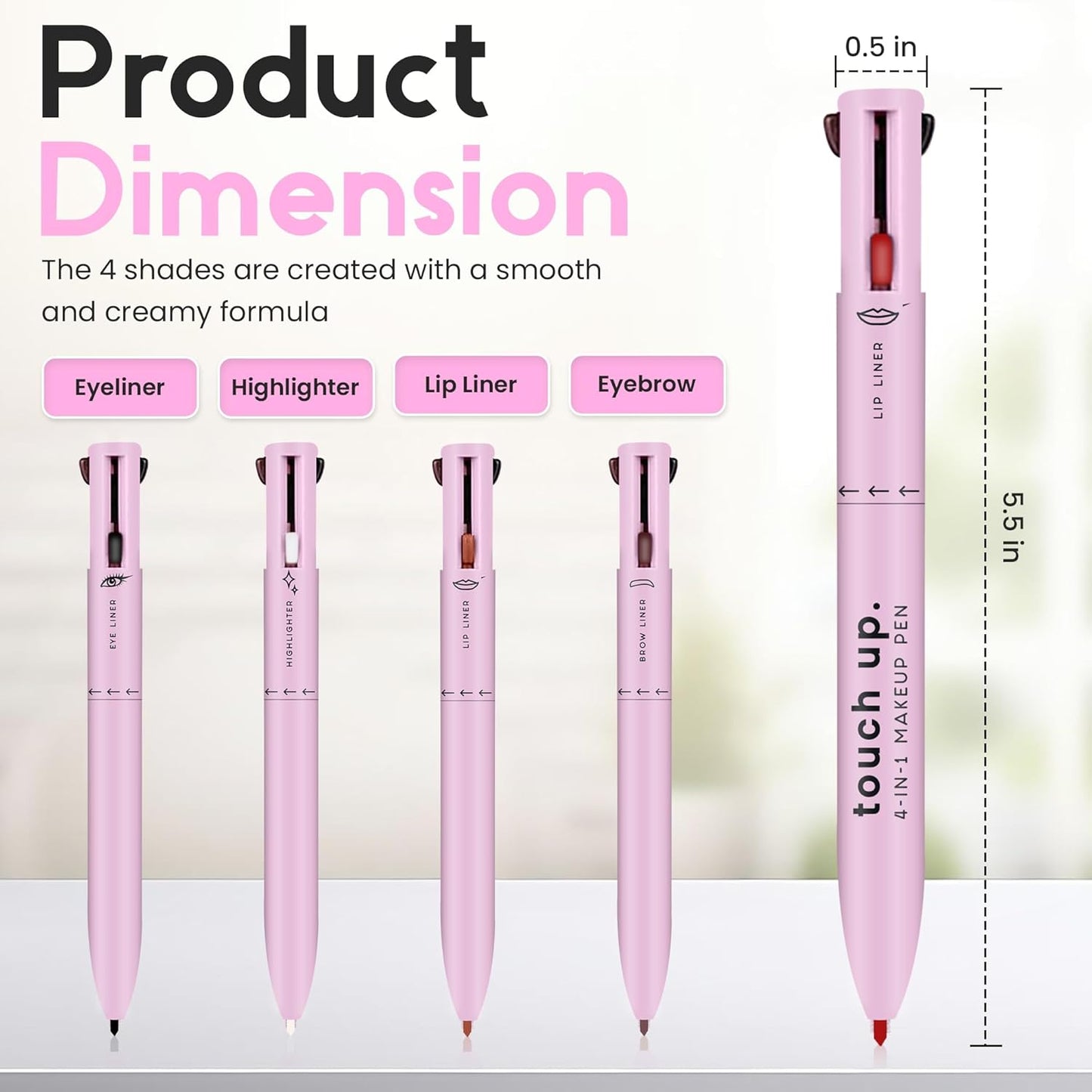 Verleni - 4 in 1 makeup pen