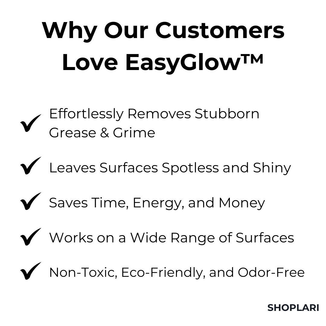 EasyGlow™ — Melt Away Messes Fast for a Sparkling, Stress-Free Home (1+1 FREE TODAY!)