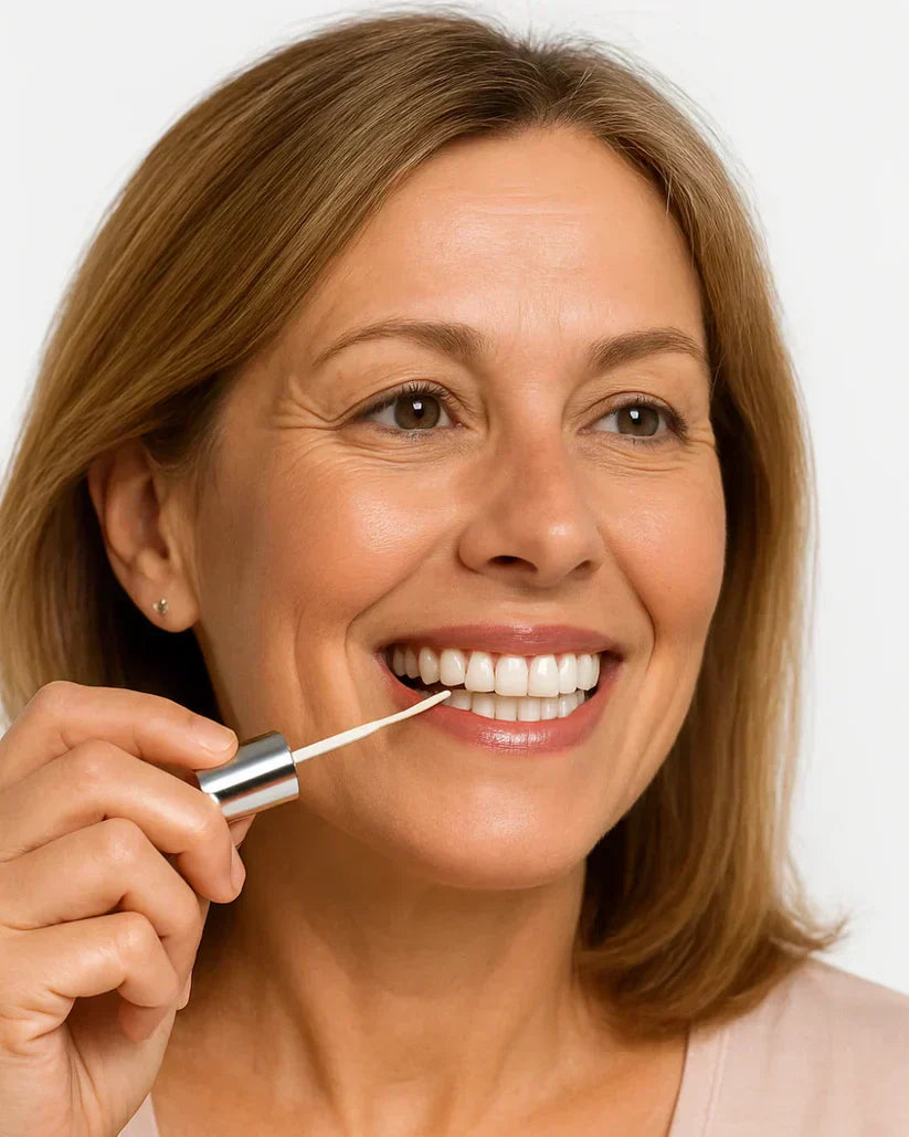 The AuraGlow Tooth Polish — Instant Radiance for a Brighter Smile + 50% OFF