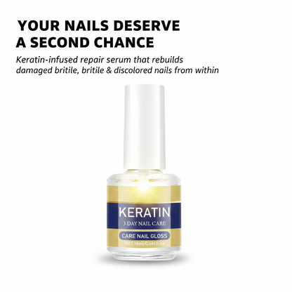 Verleni™ – Keratin Nail Repair Treatment for Damaged, Brittle & Discolored Nails + 1 + 1 FREE